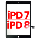 Digitizer Compatible For iPad 7 (10.2" / 2019) / iPad 8 (10.2" / 2020) (Aftermarket ) (Black)