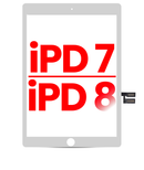 Digitizer Compatible For iPad 7 (10.2" / 2019) / iPad 8 (10.2" / 2020) (Aftermarket ) (White)