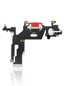 Charging Port Flex Cable Compatible For iPhone 11 (Red)