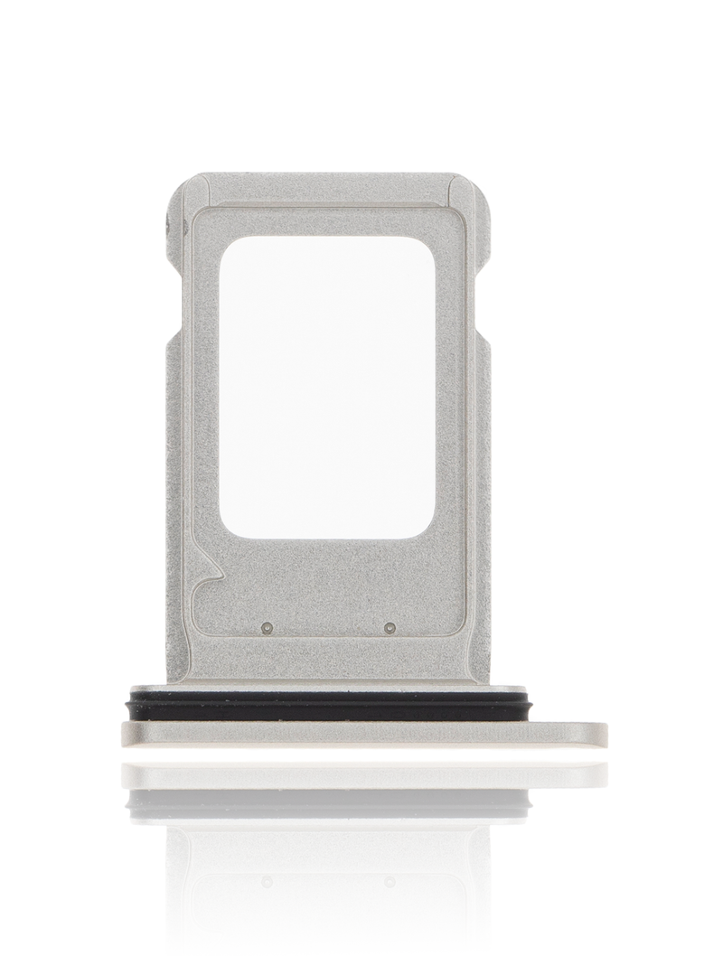 Single Sim Card Tray Compatible For iPhone 11 (White)