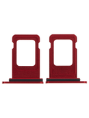 Single Sim Card Tray Compatible For iPhone 11 (Red)