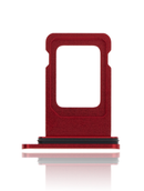 Single Sim Card Tray Compatible For iPhone 11 (Red)