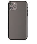 Back Housing W/ Small Components Pre-Installed Compatible For iPhone 11 Pro (Space Grey)