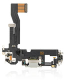Charging Port Flex Cable Compatible For iPhone 12 / 12 Pro (Silver) (Premium)