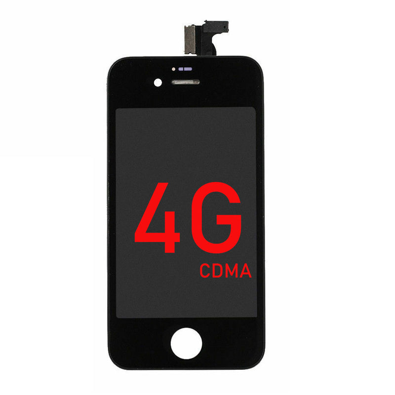 LCD Complete Assembly Replacement Part For iPhone 4 (CDMA)(Aftermarket Quality)-Black