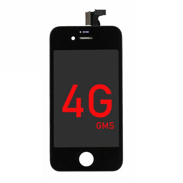 LCD Assembly Compatible For iPhone 4 (Premium)(GMS)(Black)