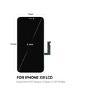 LCD Assembly With Steel Plate Pre-Installed Compatible For iPhone XR (Premium / Incell)