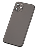 Back Housing W/ Small Components Pre-Installed Compatible For iPhone 11 Pro (Space Grey)