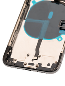 Back Housing W/ Small Components Pre-Installed Compatible For iPhone 11 Pro (Space Grey)
