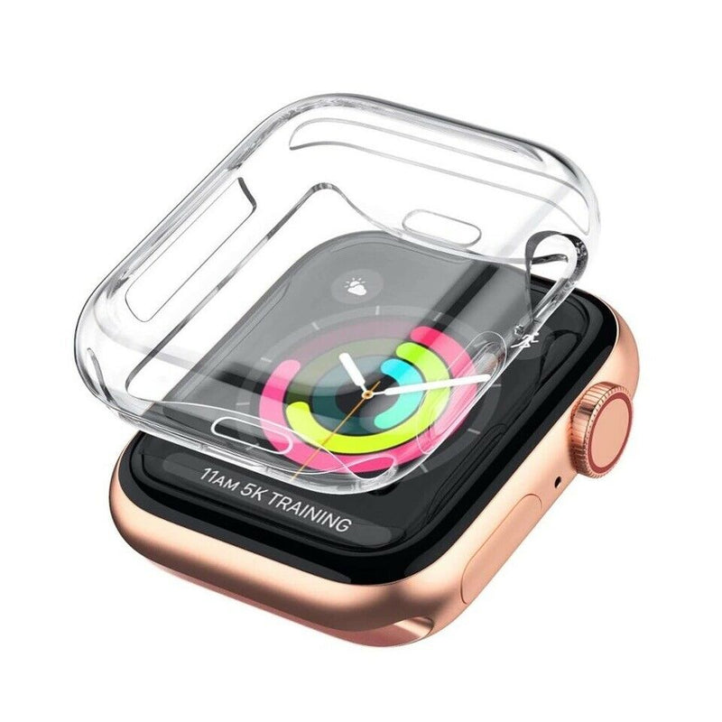 For iWatch Apple Watch 2/3/4/5/6/SE Protector Full Cover TPU Case 38/40/42/44mm