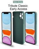 Liquid Silicone Case Camera Lens Cover For iPhone 12 11 Pro XS Max XR X 8 7 Plus