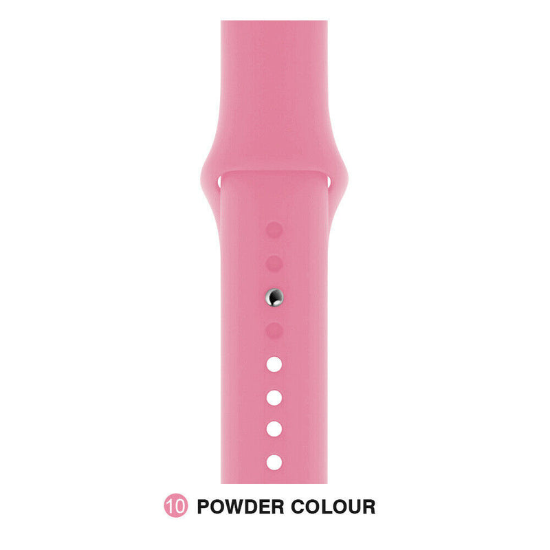 Silicone Band Strap for Apple Watch Series 1/2/3/4/5 iWatch Sports 38/40/42/44mm