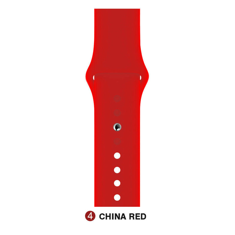 Silicone Band Strap for Apple Watch Series 1/2/3/4/5 iWatch Sports 38/40/42/44mm