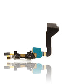 Charging Port Cable For iPhone 4 (GSM) (White)