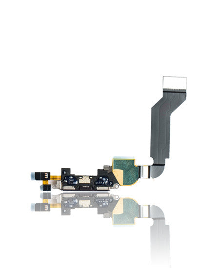 Charging Port Cable For iPhone 4S (Black)