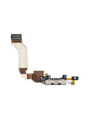 Charging Port Cable For iPhone 4S (Black)