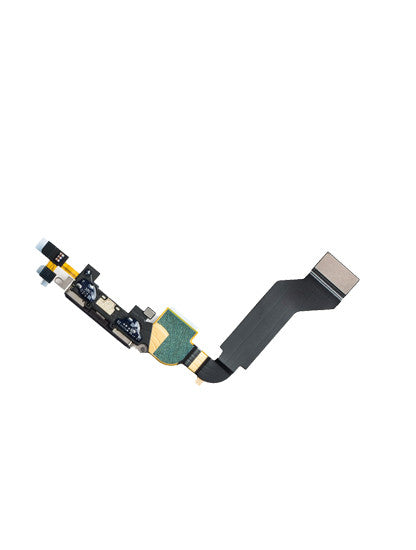 Charging Port Cable For iPhone 4S (Black)