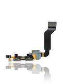 Charging Port Cable For iPhone 4S (White)