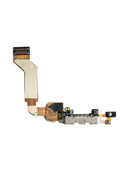 Charging Port Cable For iPhone 4S (White)