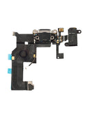 Charging Port Flex Cable Compatible For iPhone 5 (Space Grey)