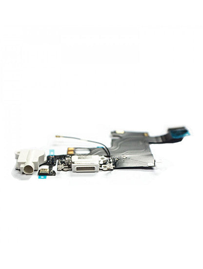 Charging Port Flex Cable Compatible For iPhone 6 (Aftermarket) (Silver)