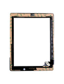 Digitizer Compatible For iPad 2 (Home Button Pre-Installed) (Aftermarket Plus) (Black)