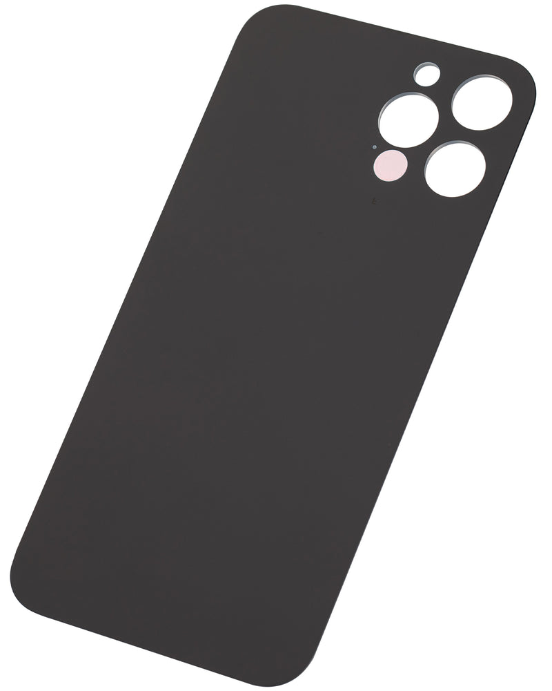 Back Glass Compatible For iPhone 12 Pro Max (No Logo / Large Camera Hole) (Pacific Blue)