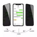 Privacy Tempered Glass Compatible For iPhone 6 | 6S ( 2 Pack in Retail Pack )