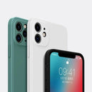 Liquid Silicone Case Camera Lens Cover For iPhone 12 11 Pro XS Max XR X 8 7 Plus