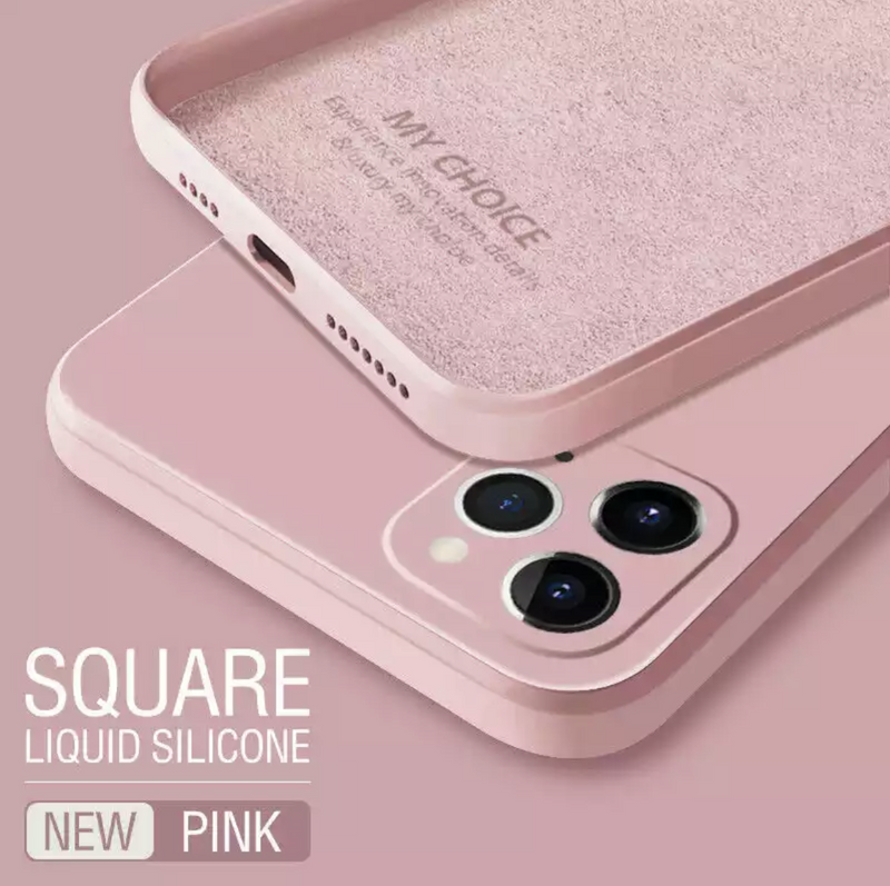 Liquid Silicone Case Camera Lens Cover For iPhone 12 11 Pro XS Max XR X 8 7 Plus