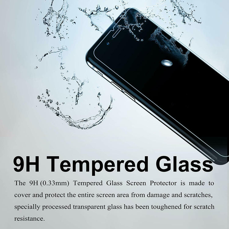 Tempered Glass Compatible For iPhone 6 Plus / 6S Plus / 7 Plus / 8 Plus (without Packaging)(Clear)
