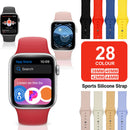 Silicone Band Strap for Apple Watch Series 1/2/3/4/5 iWatch Sports 38/40/42/44mm