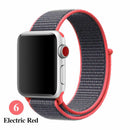 Woven Nylon Band For Apple Watch Sport Loop iWatch Series 4/3/2/1 38/42/40/44mm