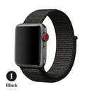 Woven Nylon Band For Apple Watch Sport Loop iWatch Series 4/3/2/1 38/42/40/44mm