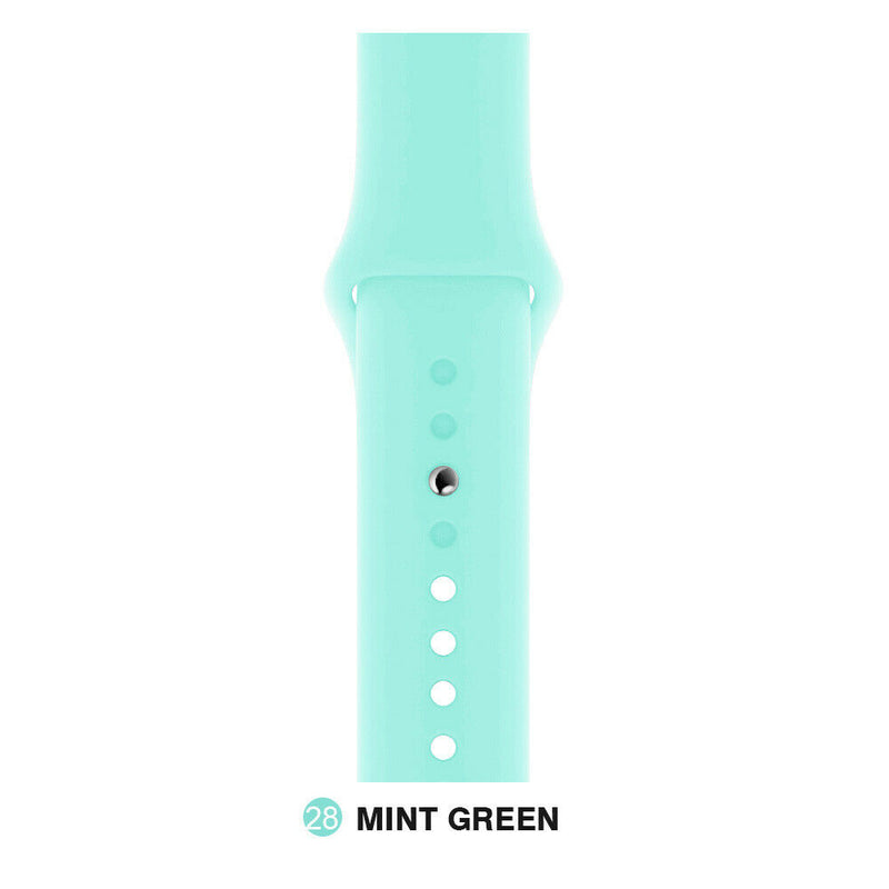 Silicone Band Strap for Apple Watch Series 1/2/3/4/5 iWatch Sports 38/40/42/44mm