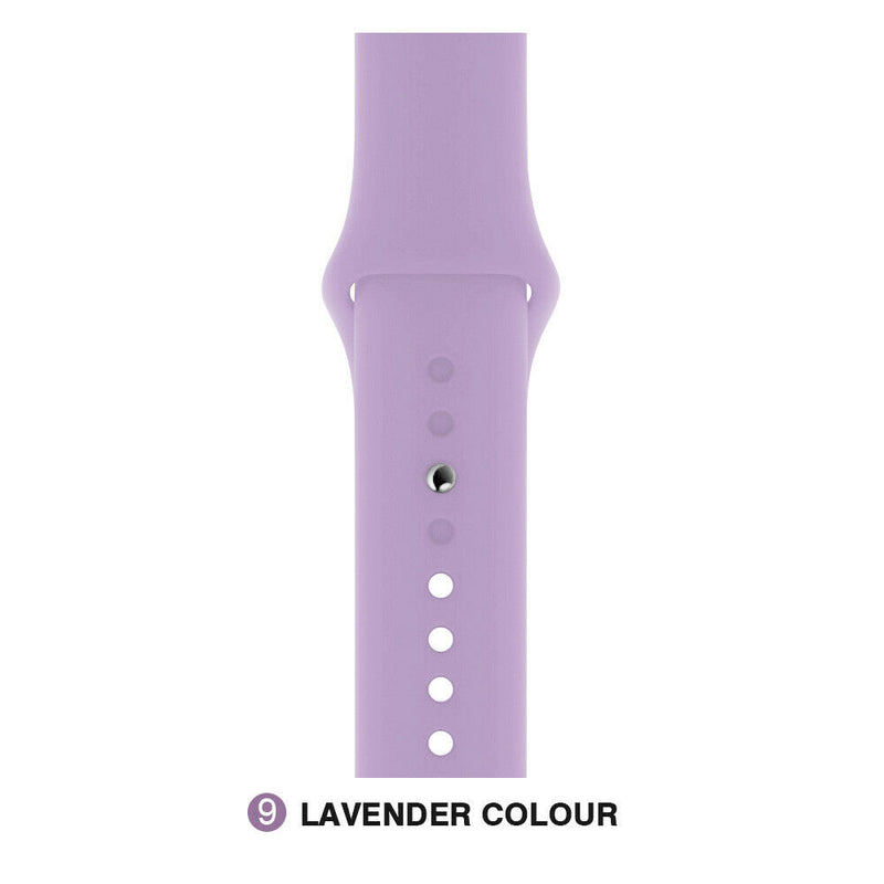 Silicone Band Strap for Apple Watch Series 1/2/3/4/5 iWatch Sports 38/40/42/44mm