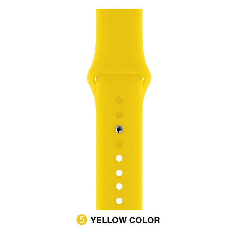 Silicone Band Strap for Apple Watch Series 1/2/3/4/5 iWatch Sports 38/40/42/44mm