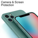 Liquid Silicone Case Camera Lens Cover For iPhone 12 11 Pro XS Max XR X 8 7 Plus
